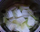 ☆白菜と揚げ玉の煮物作り方2写真
