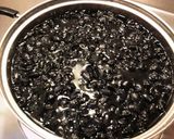シワシワにならないふっくら黒豆煮作り方3写真