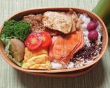 生姜焼きとパルメジャーノ入り卵焼き弁当作り方10写真