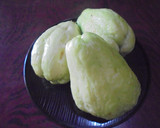 はやとうり、豆板醤炒め作り方1写真