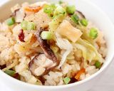 【干し貝柱の五目炊き込みご飯】ホタテ作り方5写真