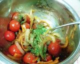 焼き野菜とミニトマトの味噌マスタード和え作り方4写真