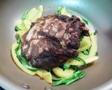 味噌漬け肉とパプリカ＆ピーマンのソテー作り方4写真