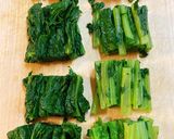 ご飯が進む！大根の葉と卵のオイスター炒め作り方2写真