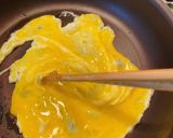 ご飯が進む！大根の葉と卵のオイスター炒め作り方3写真
