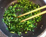 シンプルが美味しい!ほうれん草と卵の炒飯作り方4写真