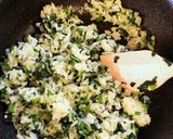 シンプルが美味しい!ほうれん草と卵の炒飯作り方5写真