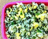 シンプルが美味しい!ほうれん草と卵の炒飯作り方7写真