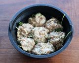 レンジでヘルシー♪豆腐としめじの鶏だんご作り方3写真