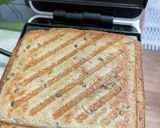 甘じょっぱホットサンド作り方5写真