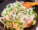 あんかけパスタ名古屋風?作り方4写真