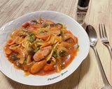 あんかけパスタ名古屋風?作り方7写真