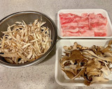 豚ばらとごぼうのオイスターソース炒め作り方1写真