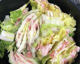 豚バラミルフィーユ鍋作り方1写真