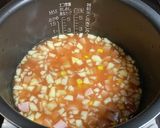 炊飯器ケチャップライス ドキンちゃん弁当作り方5写真