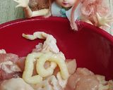 リカちゃん♡にんにく唐揚げ(卵衣)作り方2写真