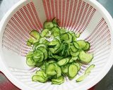 学校給食風春雨サラダが低糖質モヤシに作り方2写真