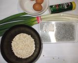 お好み焼き♪簡単じゃこチーズオートミール作り方1写真