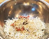 じゃこと梅干しと韓国海苔の混ぜご飯作り方2写真