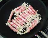 お弁当★コリコリえのき豚バラ巻き★作り方3写真