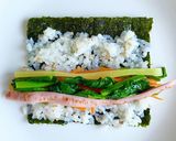 コマキンパ（ミニキンパ）꼬마김밥作り方9写真