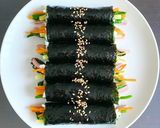 コマキンパ（ミニキンパ）꼬마김밥作り方11写真