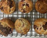 HMで☆マフィンラズベリー＆ビターチョコ作り方11写真
