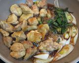 ごはんがすすむ！下仁田ねぎの焼き鳥丼作り方5写真