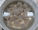 こんにゃくのおかか煮【学校給食】作り方1写真