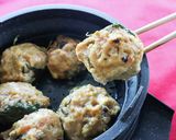 レンジでヘルシー♪豆腐としめじの鶏だんご作り方5写真