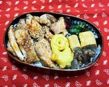 11/11 鶏もも肉照り焼き弁当作り方5写真