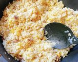 スープをかけて食べるレタスチャーハン作り方9写真