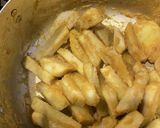 頭芋（里芋）の味噌炒め作り方3写真