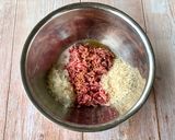 蒸してジューシーに♪包み焼きハンバーグ作り方2写真