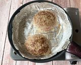 蒸してジューシーに♪包み焼きハンバーグ作り方3写真