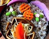 霜月11　ゆかり枝豆炒飯　女子高生弁当作り方1写真