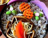 霜月11　ゆかり枝豆炒飯　女子高生弁当作り方2写真