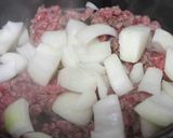 ひき肉で肉じゃが作り方4写真