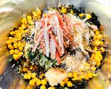 黒酢とたまり醤油のキャベツコーンサラダ作り方7写真