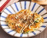 悪魔のおつまみ♡豚肉とニラのふわふわ焼き作り方4写真