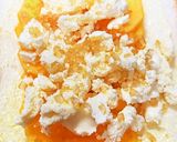 柿とクリームチーズのホットサンド作り方2写真
