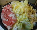 市販の白菜鍋用のスープを使った白菜鍋作り方1写真