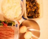 パラパラ　高菜　チャーハン♪作り方1写真