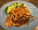 煮込みハンバーグきのこソース何食べ#25作り方8写真