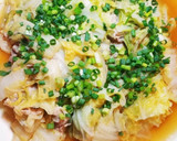 簡単☆白菜と豚バラの重ね蒸し焼き作り方4写真