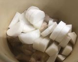 トロトロ【手羽元＆大根＆ゆで卵の煮物】作り方4写真