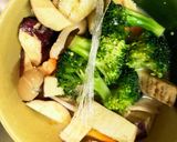 甘辛味噌煮込みうどん味春雨炒め煮作り方14写真