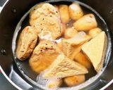 ひりょうずと里芋と厚揚げの炊き合わせ作り方3写真