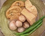 ひりょうずと里芋と厚揚げの炊き合わせ作り方5写真