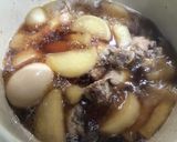 トロトロ【手羽元＆大根＆ゆで卵の煮物】作り方6写真